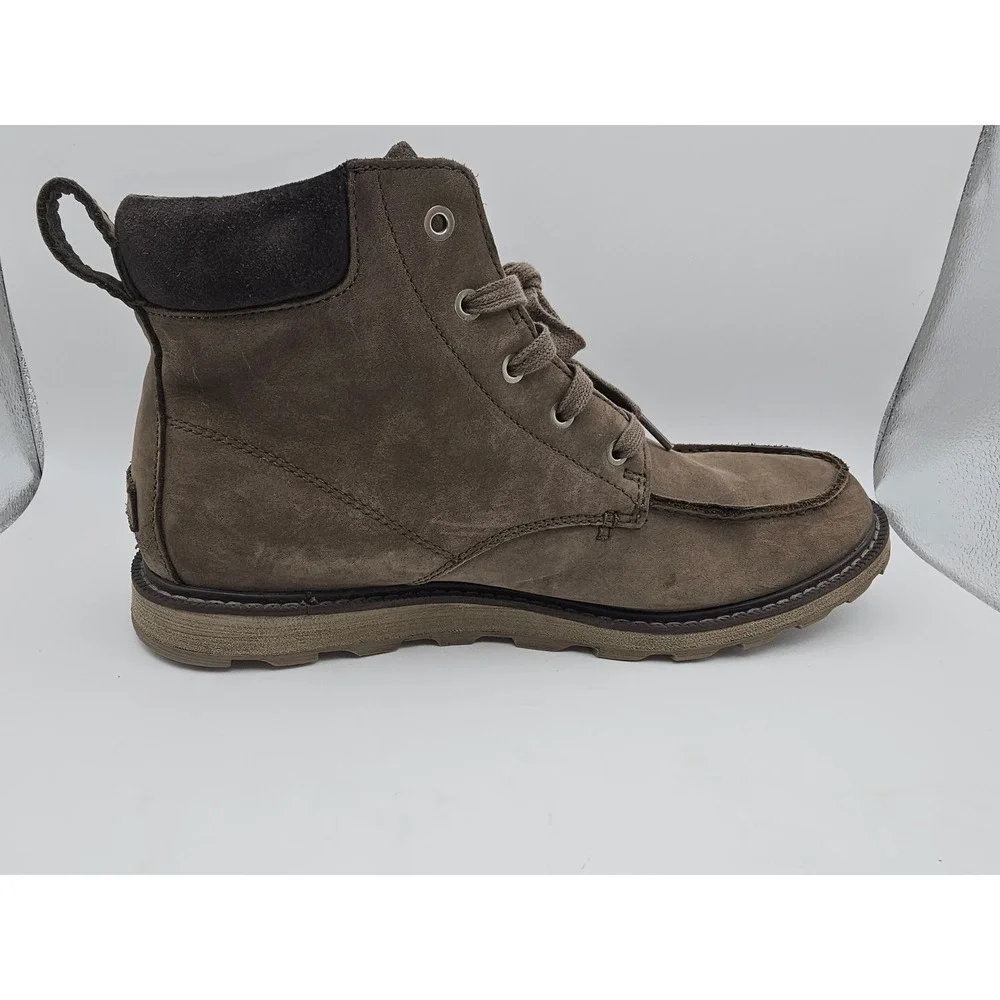 SOREL Madson II Moc Toe Laced Waterproof Work Leather Boots Mens Sz 12